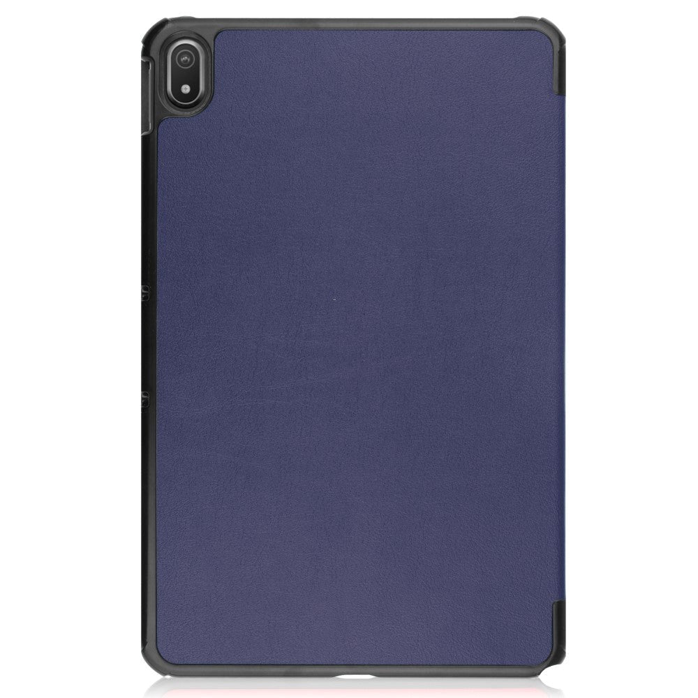 Nokia T20 Tri-fold Flip Case w. Sleep / Wake-up Function - Dark Blue