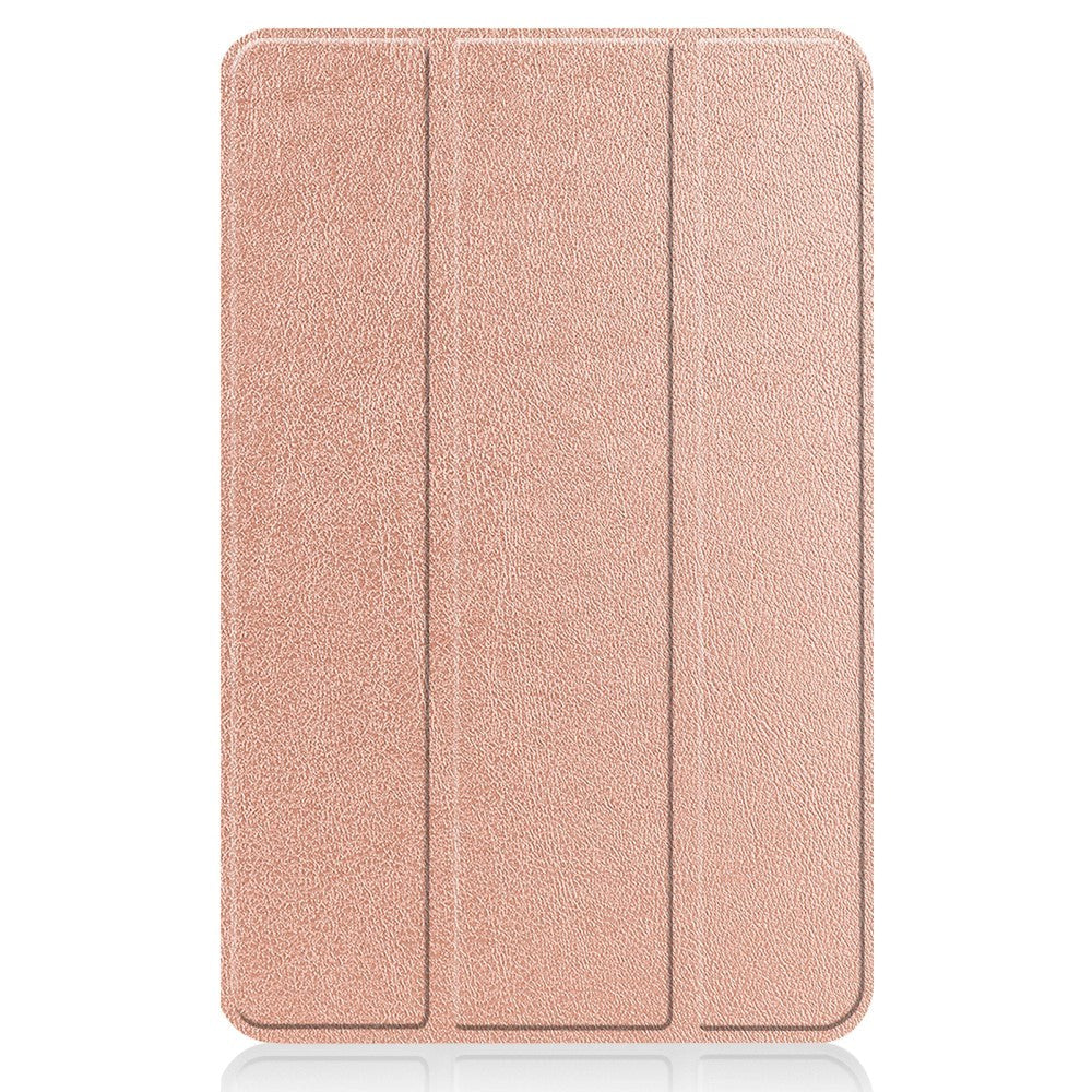 Nokia T20 Tri-fold Flip Case w. Sleep / Wake-up Function - Rose Gold