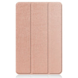 Nokia T20 Tri-fold Flip Case w. Sleep / Wake-up Function - Rose Gold