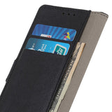 Nokia C2 2nd Edition PU Leather Wallet Case - Black