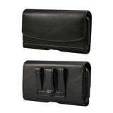 Soft Pouch Bag case - Belt bag Black - (Max . Phone: 170 x 87 x 18 mm)