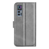 TCL 30 (4G) / (5G) Wallet Case & Stand - Grey