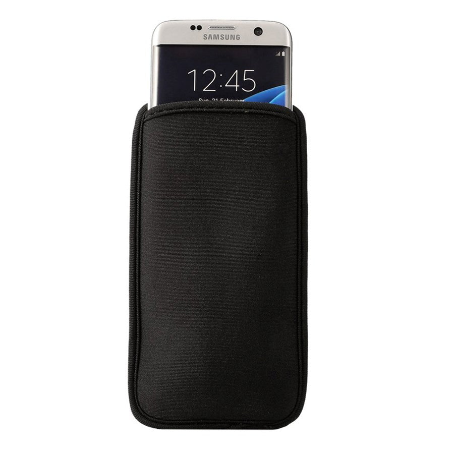 Universal Fiber Case Black - (Max. Phone: 151 x 80 x 10 mm)