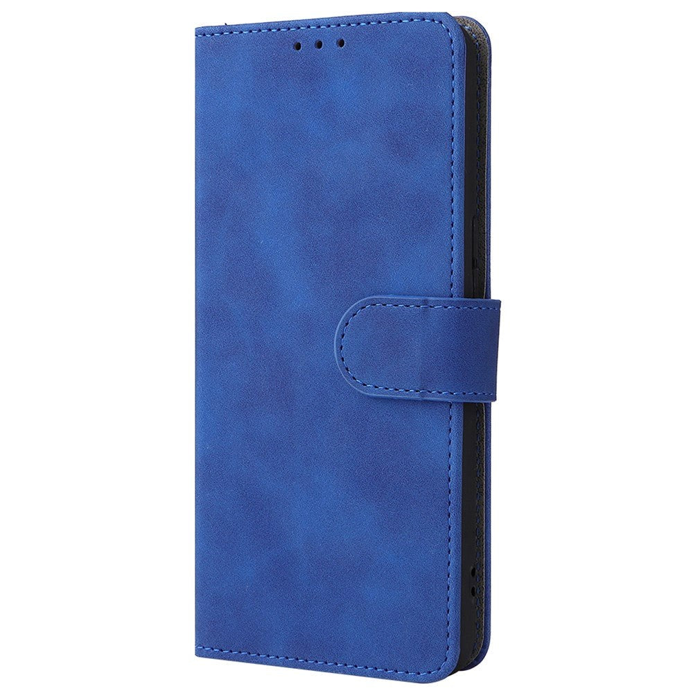 TCL 20R 5G Soft Leather Wallet Case - Blue