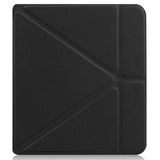 Kobo Libra 2 Origami Artificial Leather Flip Case w. Stand Function - Black