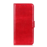 TCL 305 / 306 / 30 SE / 30E Leather Case w. Wallet - Red