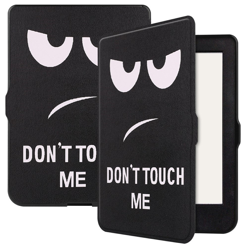 Kobo Nia PU Leather Flip Case w. Sleep/ Wake-up Function - "Don't Touch Me"