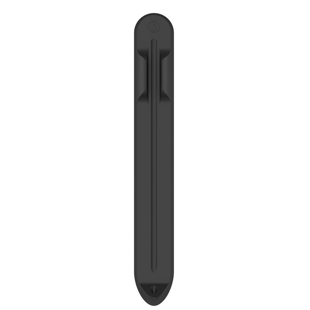 Apple Pencil Holder for Tablet with Built In Magnets - Silicone - Black