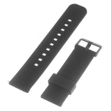 Universal Silicone Watchband (22mm) - Black