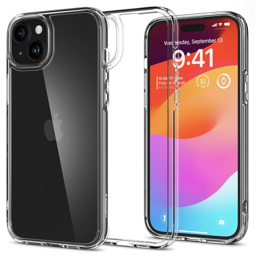 iPhone 15 Spigen Ultra Hybrid Case - Transparent