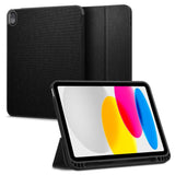 iPad 10.9" (2022) Spigen Urban Fit Fabric Case w. Pen Holder - Black