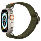 Spigen Fit Lite Ultra Apple Watch (42/44/SE/45/46/49mm) Fabric Strap - Khaki Green