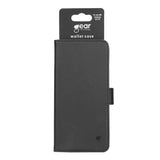 Samsung Galaxy A22 (5G) GEAR Leather Wallet Case - Black