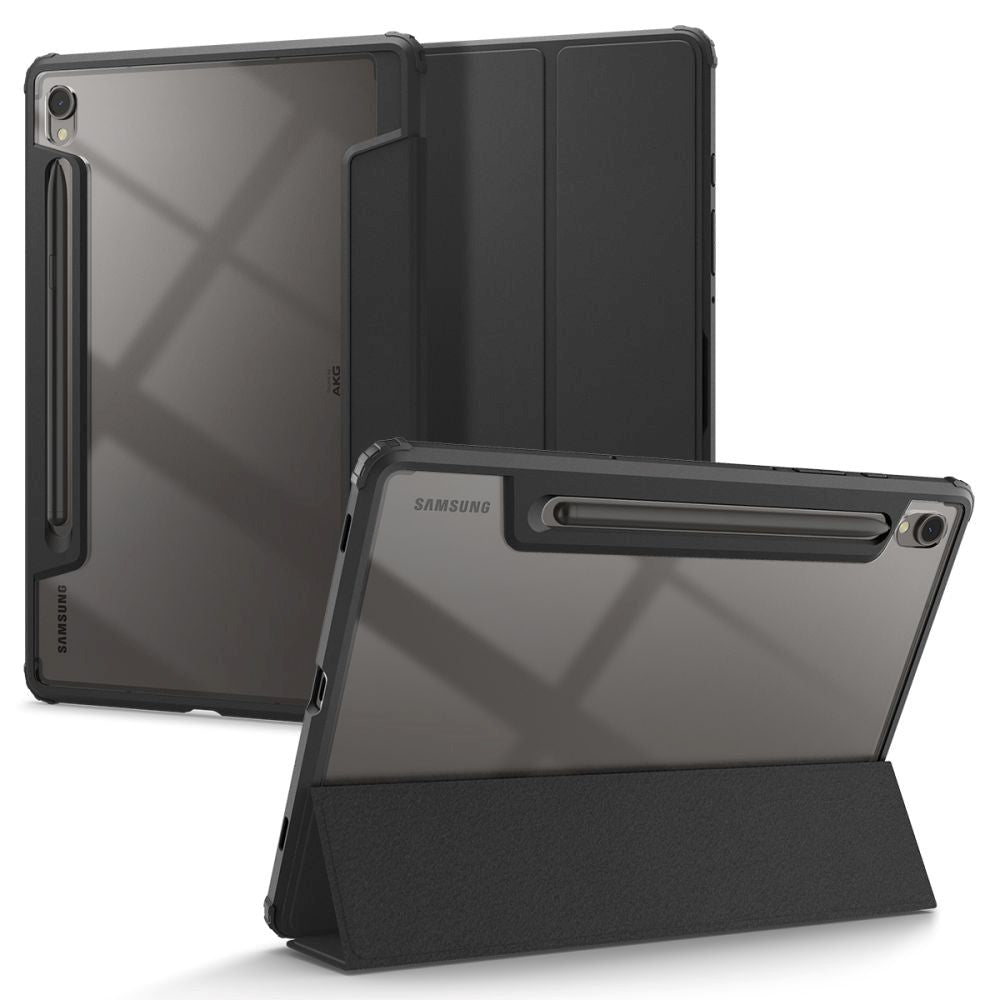 Samsung Galaxy Tab S9 Spigen Ultra Hybrid Pro Case - Transparent / Black