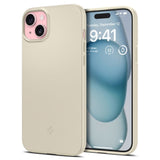 iPhone 15 Spigen Thin Fit Case - Mute Beige