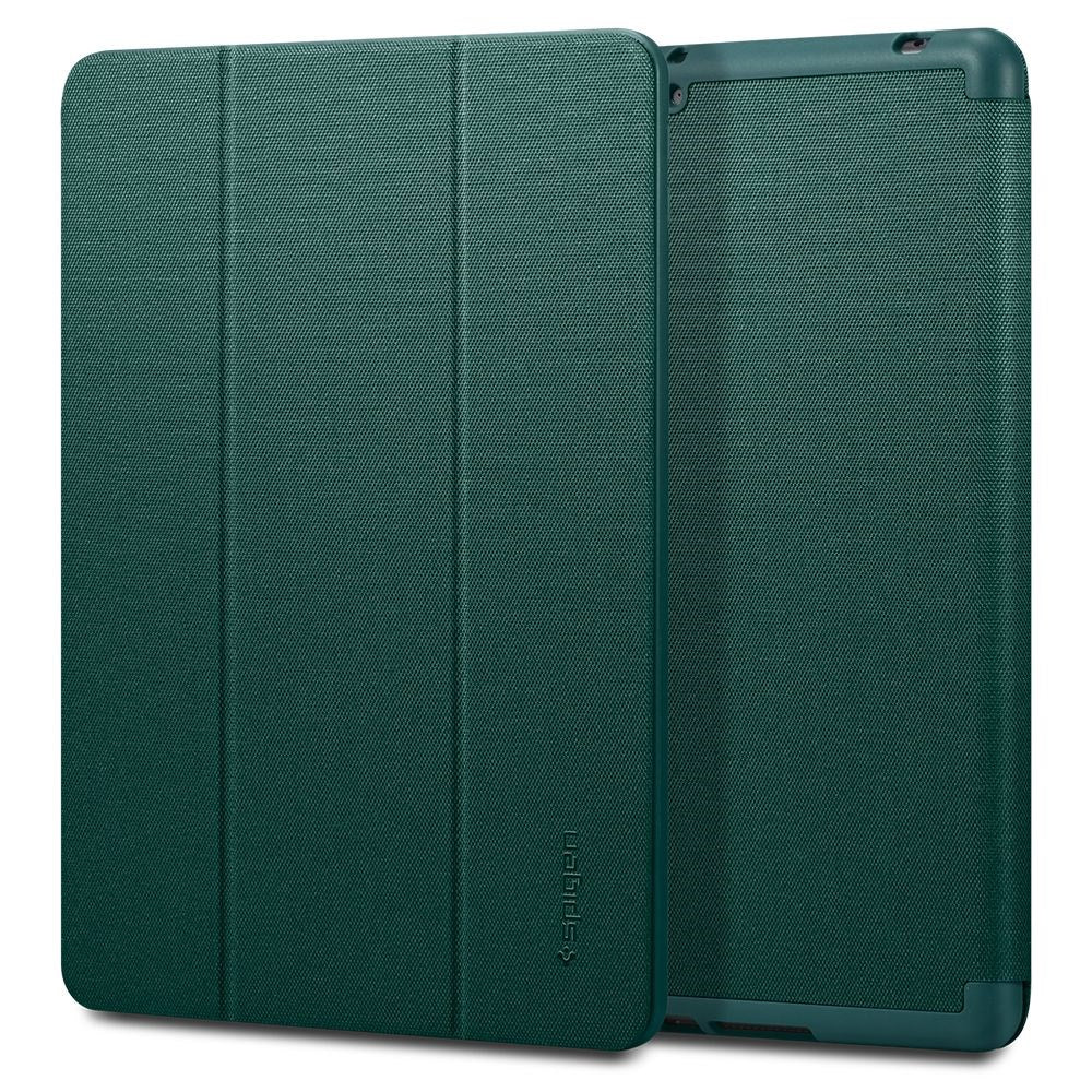 iPad 10.2" (2021 / 2020 / 2019) Spigen Urban Fit Fabric Case w. Pen Holder - Green