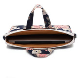 Canvaslife Briefcase Bag For MacBook / PC 15-16" - Navy Rose