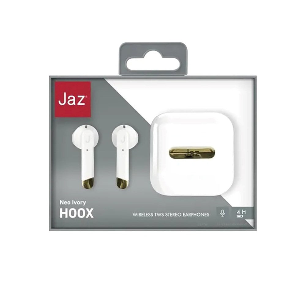 Jaz Hoox True Wireless In-Ear Bluetooth Headphones - White