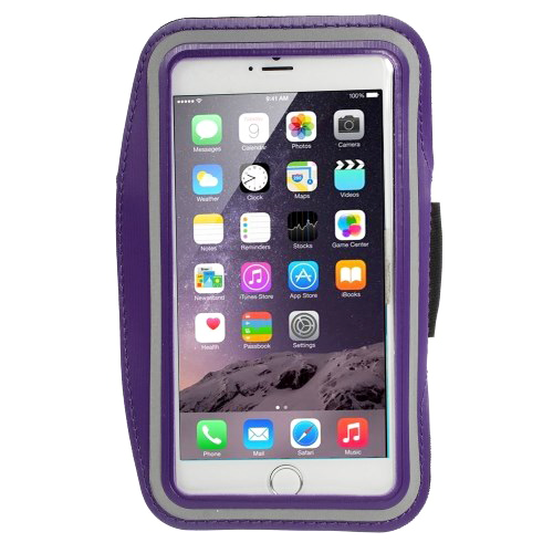 iPhone 8 Plus / 7 Plus / 6 Plus / 6s Plus Running wristband Purple