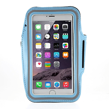 iPhone 8 Plus / 7 Plus / 6 Plus / 6s Plus Running wristband Baby Blue