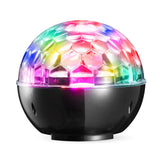 Denver Wireless Bluetooth Speaker with Colorful Disco Lights - Black
