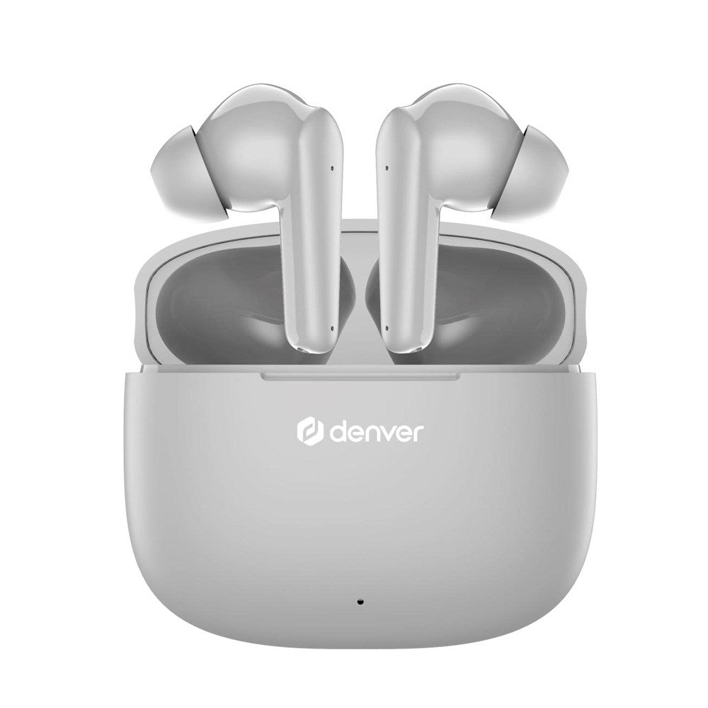 Denver True Wireless Headphones  - In-Ear - Grey