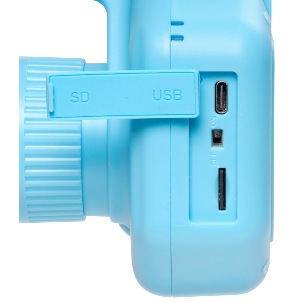 Denver Digital Camera for Kids with Thermal Printer - incl. MicroSD Card & Printer Paper - Blue