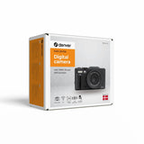 Denver Digital Camera with 3" IPS Flip Screen - 16 MP CMOS - Autofocus / Slow Motion / Time Lapse - Black