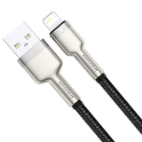 Baseus Cafule USB-A to Lightning Cable - 2m - Black / Silver