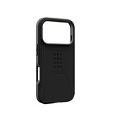 iPhone 17 Pro UAG Civilian Case - MagSafe Compatible - Black