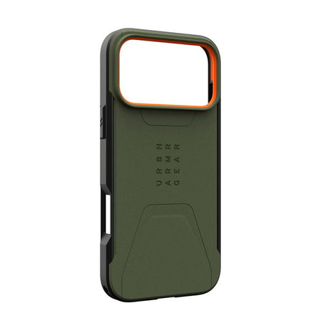 iPhone 17 Pro Max UAG Civilian Case - MagSafe Compatible - Green / Orange