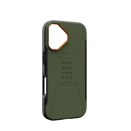 iPhone 17 UAG Civilian Case - MagSafe Compatible - Green / Orange