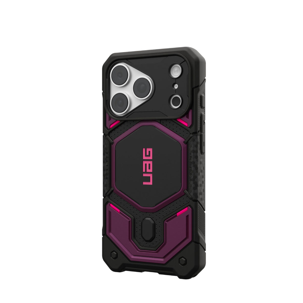 iPhone 18 Pro / 17 Pro UAG Monarch Pro Case - MagSafe Compatible - Deep Purple Synth