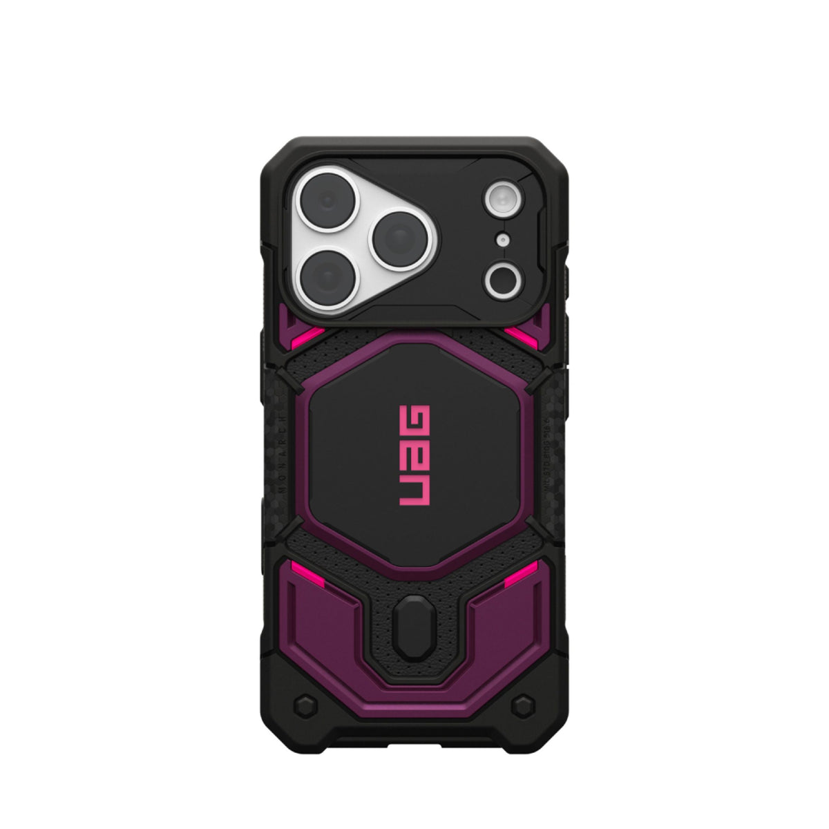 iPhone 18 Pro / 17 Pro UAG Monarch Pro Case - MagSafe Compatible - Deep Purple Synth