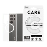 CARE by PanzerGlass Samsung Galaxy S24 Ultra FLAGSHIP Urban Combat Case - Transparent