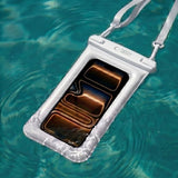 Tech-Protect Floating Waterproof Case - Max.: 185 x 110mm - White
