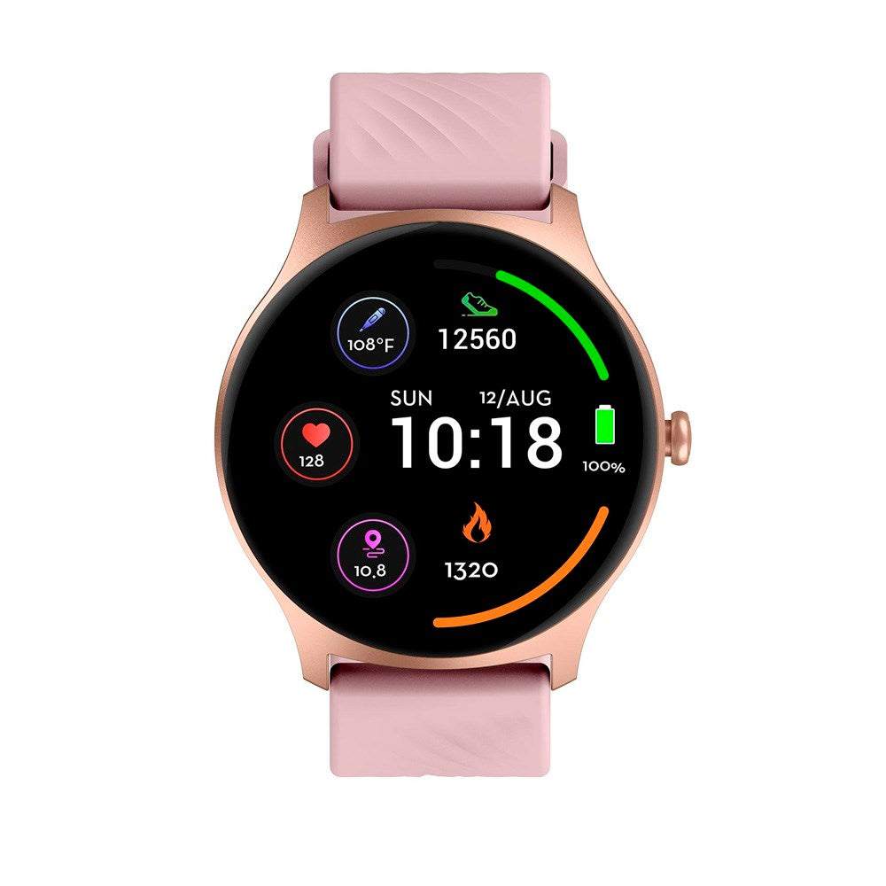 Denver SWC-387 Bluetooth Smartwatch with Health & Fitness Tracking - Pink