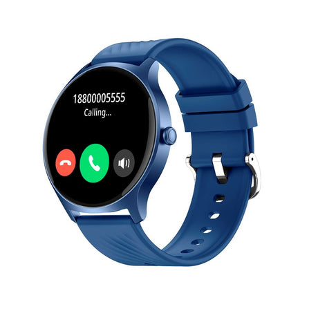 Denver SWC-387 Bluetooth Smartwatch with Health & Fitness Tracking - Blue