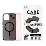 CARE by PanzerGlass iPhone 15 FLAGSHIP Urban Combat Case - MagSafe Compatible - Smokey / Black