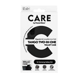 CARE by PanzerGlass Samsung Galaxy S24 Feature Tango 2-in-1 Flip Case with Wallet - Black