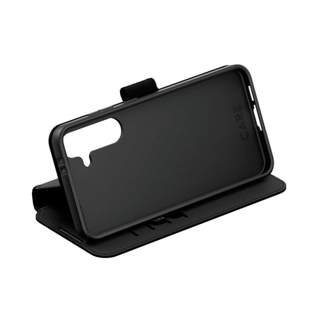 CARE by PanzerGlass Samsung Galaxy S24 FE Feature Wallet Case with Kickstand - Black