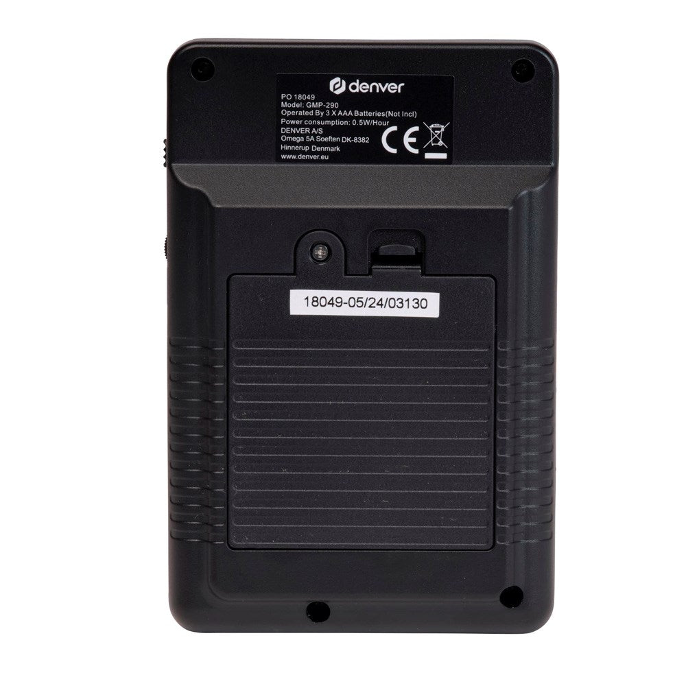 Denver GMP-290 Gamepad - Game Console with 200 Built-in Games - Black