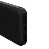Denver PBS-10010 PowerBank 10.000 mAh with LED Indicator - Black