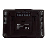 Denver Weather Station with Built-in Clock & Colorful Display - Black