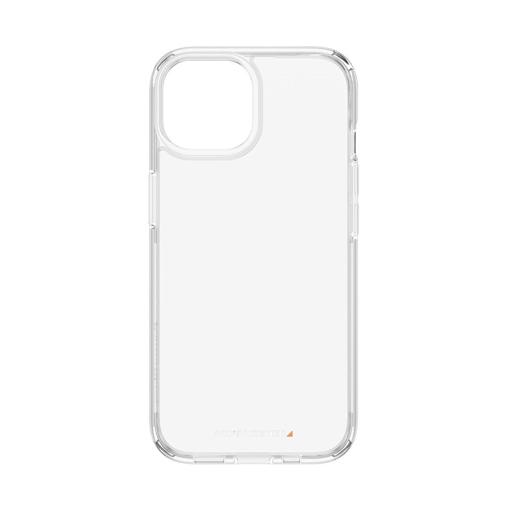 iPhone 15 Back Case PanzerGlass D3O Bio HardCase - Transparent