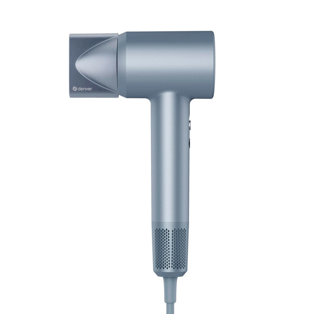 Denver High Speed Hair Dryer with LED Display - Silver