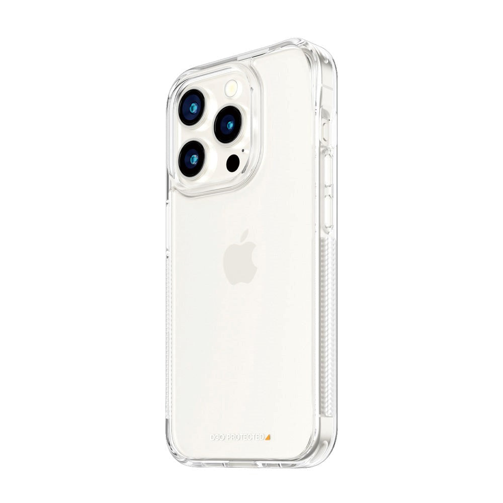 iPhone 15 Pro Back Case PanzerGlass D3O Bio HardCase - Transparent