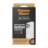 iPhone 15 Pro Case PanzerGlass D3O® Bio HardCase  - MagSafe Compatible - Transparent