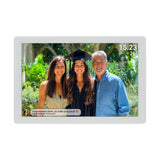 Denver Digital WiFi Photo Frame with Rechargeable Battery - Frameo Photo Software - White