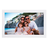 Denver HD Digital WiFi Photo Frame with Frameo Photo Software - 15.6" / 16GB - White
